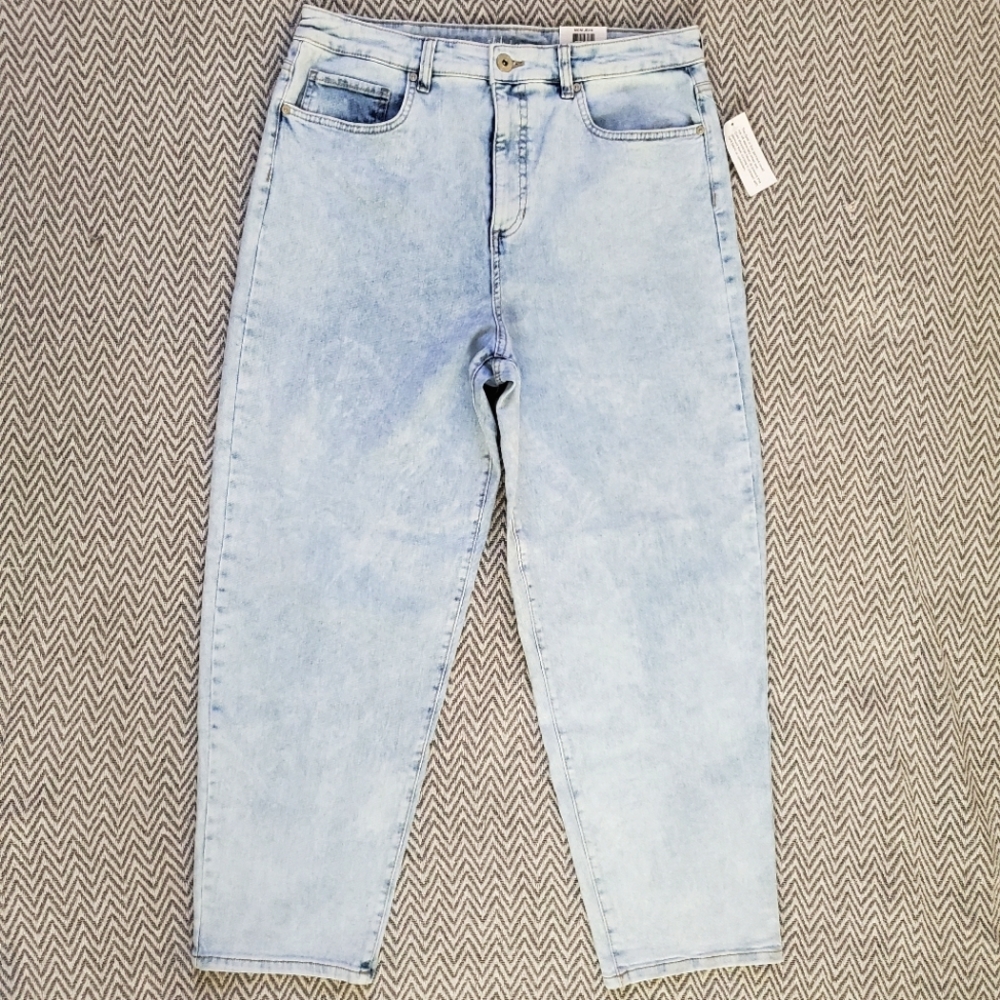 Sz 14 Style & Co Light Blue Mom Jeans